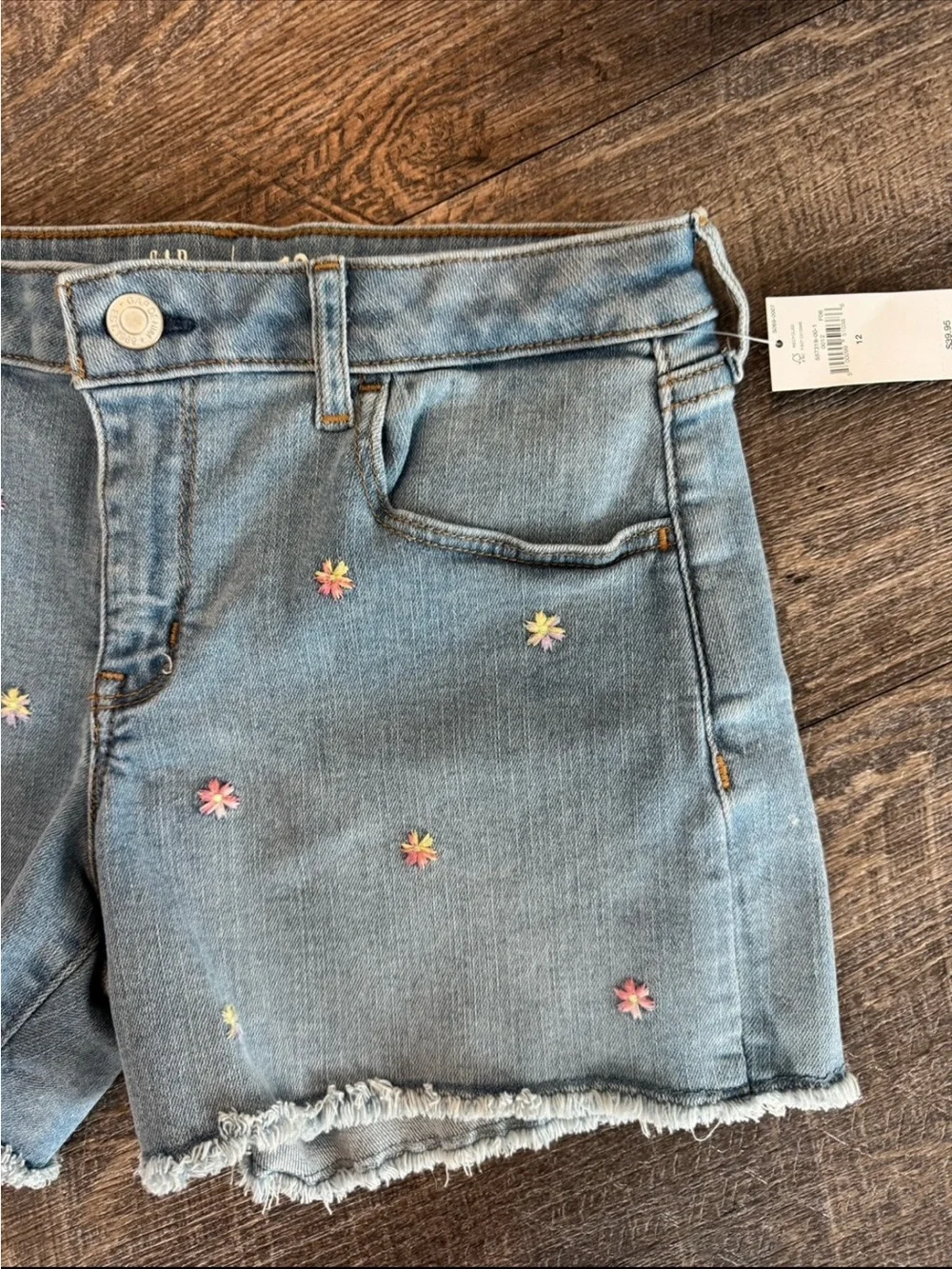 NWT Gap Kids Flower Midi Shorts